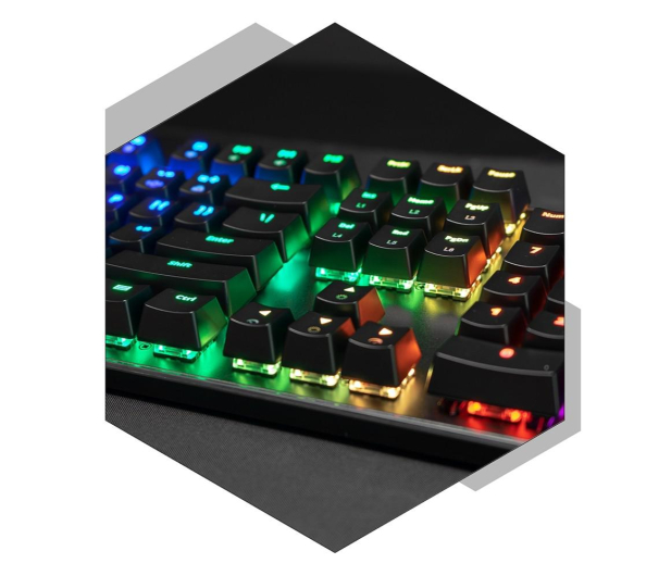 SPC Gear GK540 Magna Kailh Blue RGB Pudding Edition - 526988 - zdjęcie 13